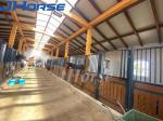 Permanent European Horse Stalls Fronts Door Classic Luxury Style