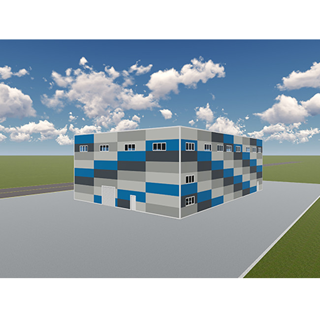 High Strength Steel Light Frame Construction Prefabricated Warehouse Steel Structure