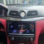Android 10 Car Radio Fascia Black Screen Carbon Fiber For Maserati GT/GC