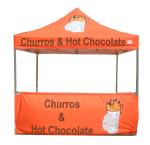 3x3 Pavilion Gazebo Trade Show Tent Sunshade Cover Simple Installation