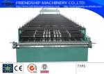 Heat Treatment Cutting Blade Roof Roll Forming Machinery With Cr45 Steel Roller