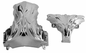Quality Plastic Material Silver Casket Parts , Coffin Fittings For Metal Casket Handle wholesale