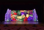 Full Color 64 X 64 Soft Curved Led Displays Screens Mooncell Kystar Control