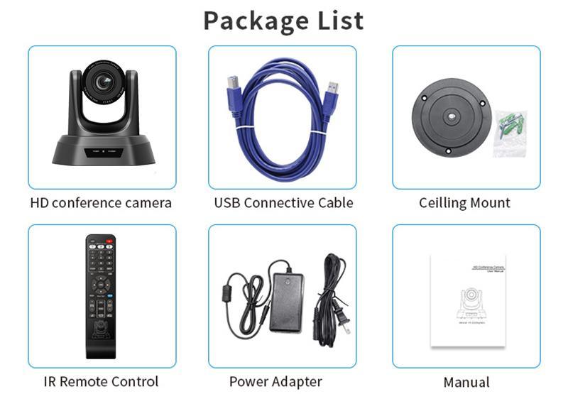 PTZ 20X Optics HDMI Camera for Church and Telemedicine