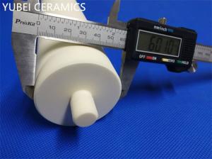 Quality Compact 99% Alumina Ceramic Rod Low Activity With Thread wholesale