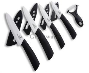 Quality Ceramic Cutlery Knife and Peeler Set wholesale