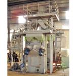 Sa2.5 Hanging Chain Shot Blasting Equipment 7.5kw For Brakes Cleaning