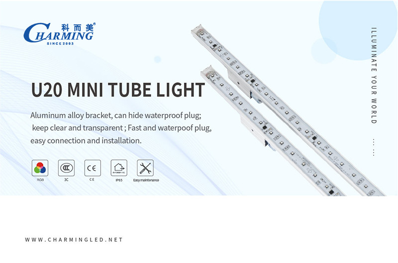 No Flicker Club RGB Tube Light , Practical LED Tube Light For Outdoor