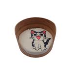Indoor Round Wood Bamboo Pet Bed Frame Cat Cattery