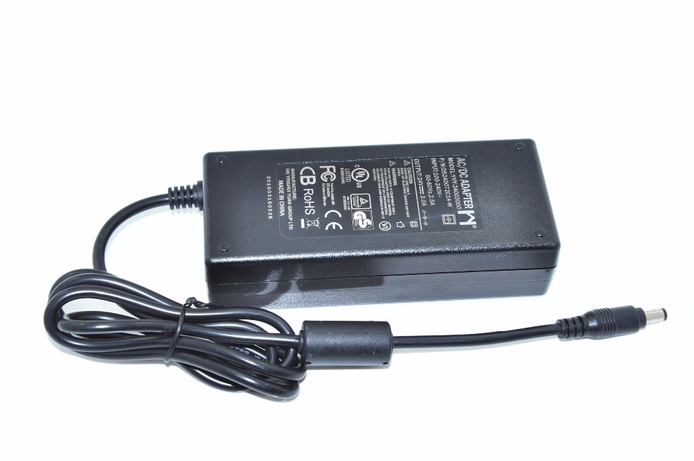 High Safety 24v Dc Adapter With High Purity Aluminum Radiation