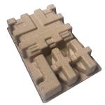 Dry Press Eco Recycled Corrugated Box Tray Sustainable Brown FSC Approved For