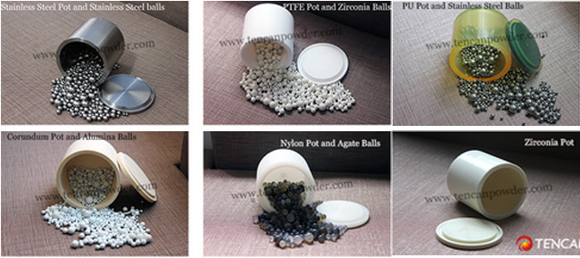 4*500ml Full - Directional Laboratory Ball Mill without Materials Blocking Sticking 110V / 220V