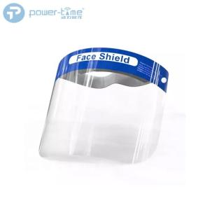 Quality PET 100 Degree Water Washable Face Shield Visor 0.25CM Thickness wholesale