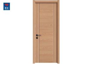 Quality Waterproof Eco-Friendly Wood Plastic Panel Modern Bathroom Design Interior WPC Doors wholesale