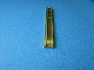 Quality Shining 2m Long CuPb3Zn39 U Shaped Metal Channel High Hardness wholesale