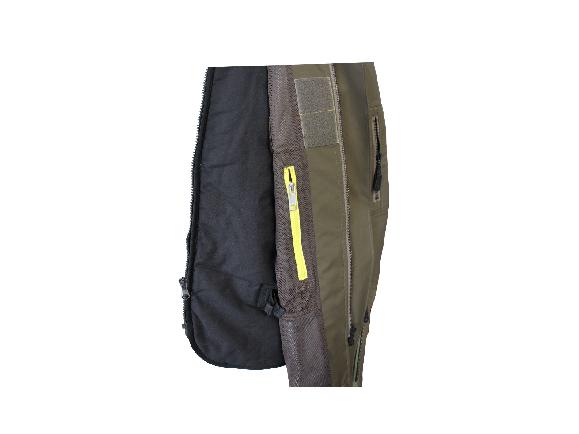 280G Twill 2/1 Motorcycle Winter Jacket 60% Polyester 40% Cotton With Liner Lamb Fur