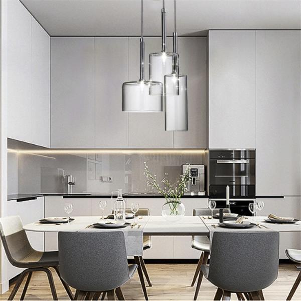 Nordic Creative LED Pendant Lamp For Restaurant Coffee Shop Spillray 30 glass