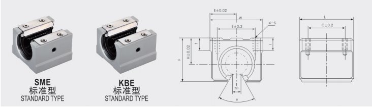 Linear Ball Bearing Rail SBR16 Chinese Manufacture for America and Europe Market