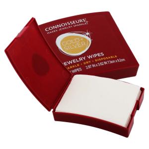 Quality Compact Jewelry Accessories Tools 25pcs Jewelry Cleaning Wipes wholesale