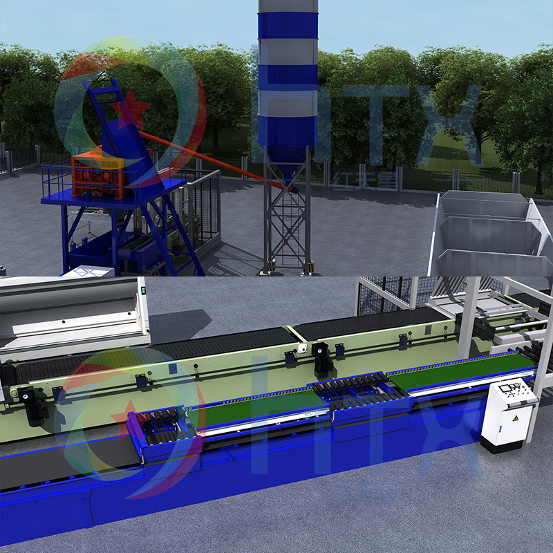 Concrete Dosing System Wet Cast Machinery 3d Faux Brick Wall Panels Production Line