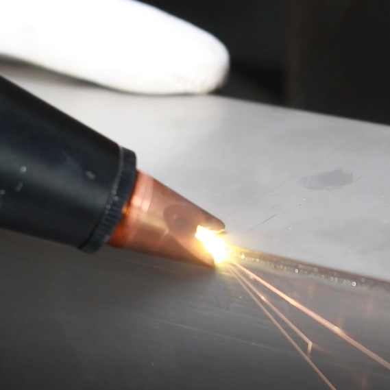 E500 Metal Signs Making Tool Channel Letter Laser Welder Machine for Sign Steel Welding