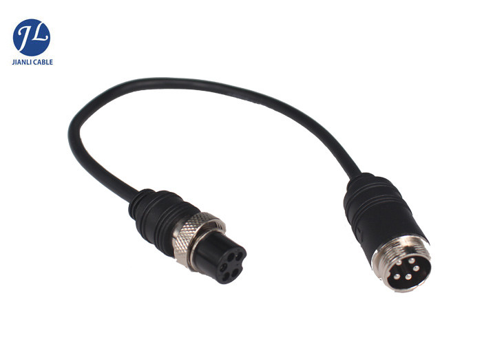 Screw Connector GX16 5 Pin Aviation Cable Audio Bluetooth Camera