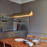 Modern LED long Luxury chandelier restaurant Dining room office Respiro