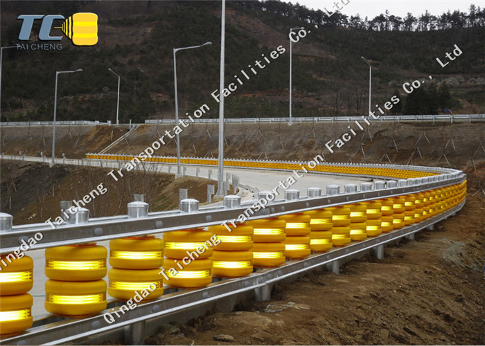 PU EVA Highway Rotating Barrier Guardrail Customization
