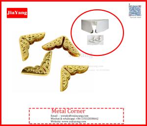 Quality Wholesale price different color plated metal book corner wholesale