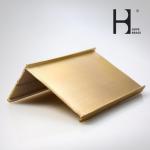 Expert Shining Golden Windows And Doors Copper Alloy Profiles Brass Extrusion