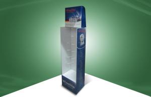 Quality Floor Stand Show Pos Cardboard Displays For Led Light , Sgs / Iso / Rohs wholesale