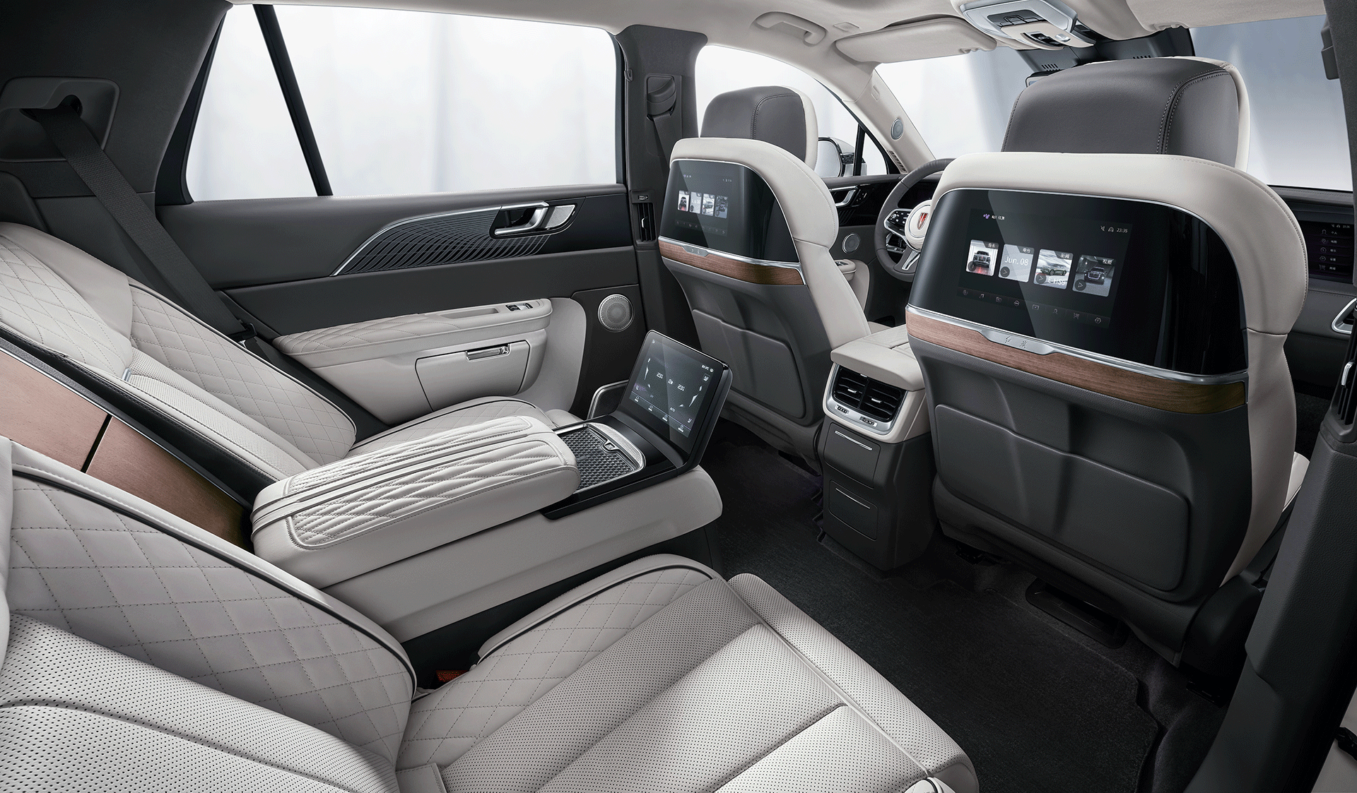 In Stock Hongqi E-Hs9 New Or Used Chinese New Electric Car With 4WD Motor 6 Seats 690km Hongqi E-Hs9