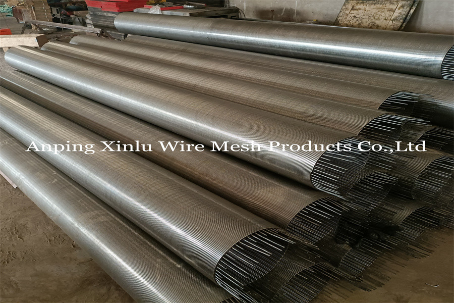 304 Johnson 200 Mm Diameter Stainless Steel Wire Wrap Screens 30 Slot