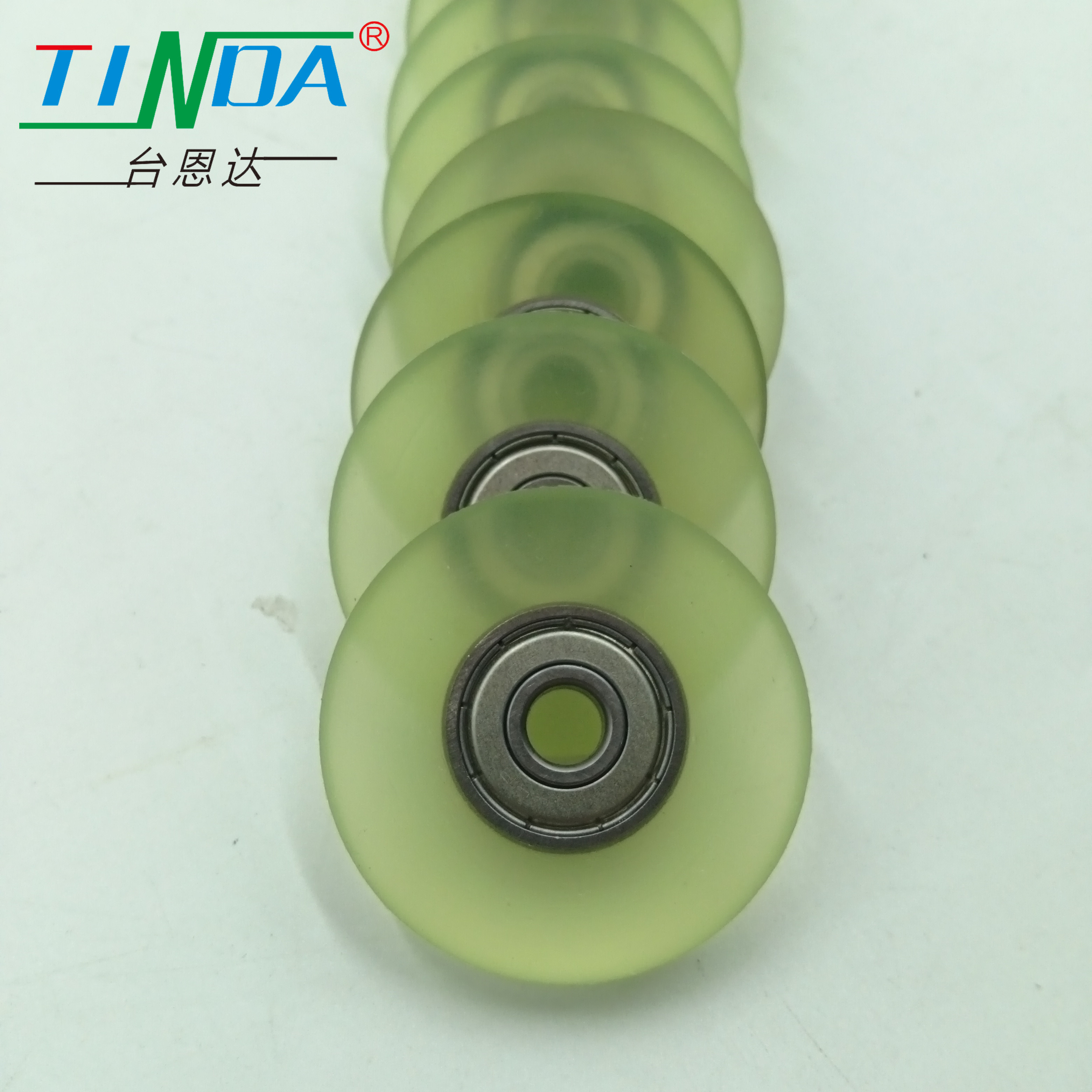 Round Rubber Coated Bearings for Low Vibration Level in High Temperature Environment