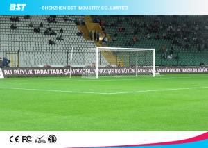 Quality High Brightness Stadium Perimeter Led Display / Football Pitch Advertising Boards wholesale