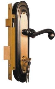 Quality 30B Mortise Security Double Mortise Lock / Heavy Duty Front Door Locks wholesale