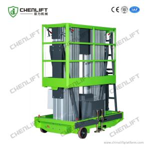 Quality Customizable Hydraulic Lift Platform 10m Double Mast Loading Capacity 200kg wholesale