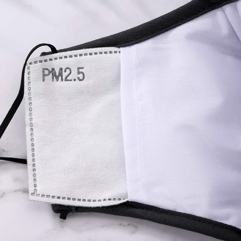 Factory supply Anti-virus Anti Dust replaceable pm2.5 filter cotton reusable respiratory face mask with breathing valve