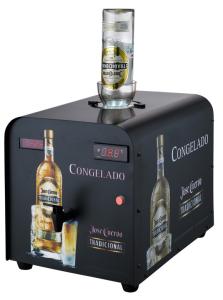 Quality Customized Liquor Shot Chiller Dispenser With Colorful Logo Stickers wholesale