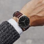 Fashionable Mens Stainless Steel Watches 40mm Dia Miyota Movement