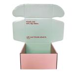 Corrugated Board Paper Mailer Box For Skin Care Clothing Shoes Packaging