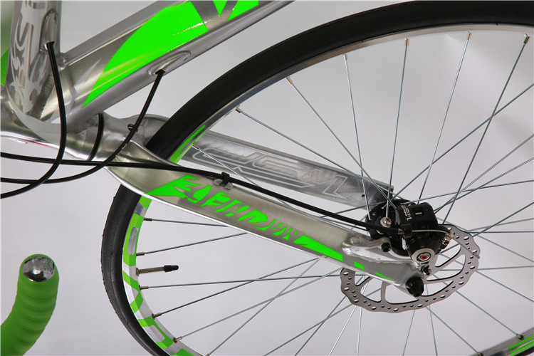 Wholesale 6061 aluminium alloy 700C road bicycle/bicicle with Shimano 16 speed disc brake