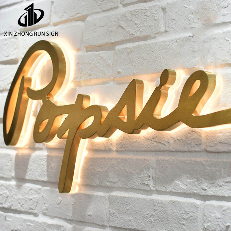 Outdoor Advertising Led Letter Sign Customized 3d led Channel Backlit Letter Sign
