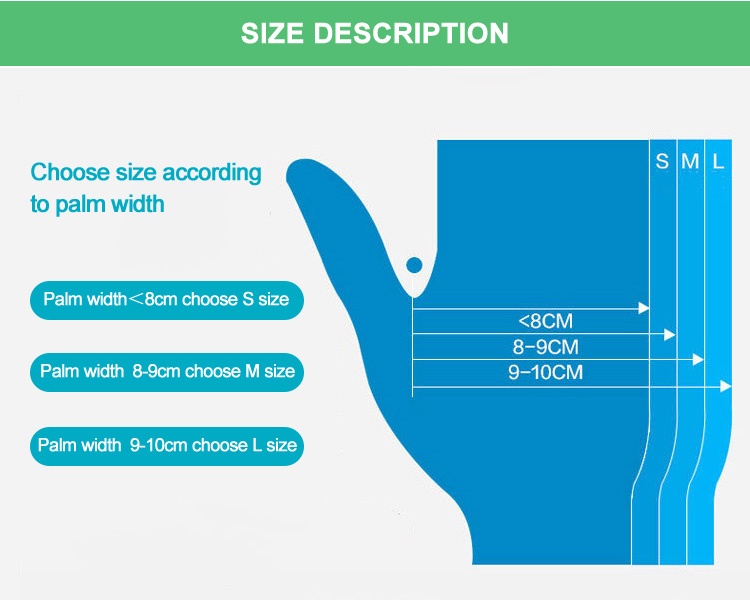 Multipurpose Anti Bacterial Surgical Medical Use Wash Examination Safety Disposable Nitrile Gloves for Hospital