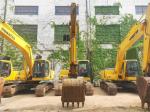 Used Origin Komatsu Excavator PC220 with Free Spare Parts 1 Year Warranty, Track
