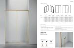 Stainless Steel, Bathroom Shower Room, Mirrorlight Color, Sliding Door