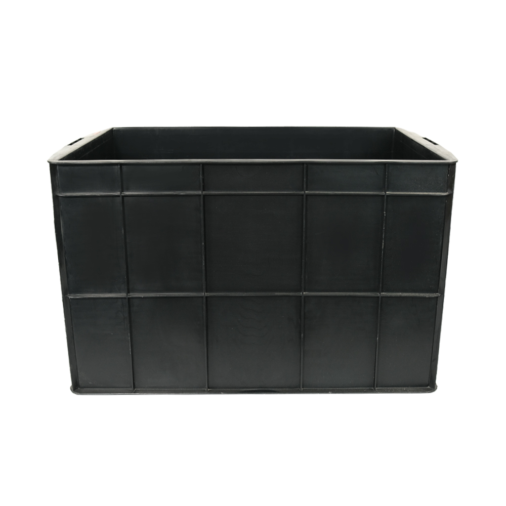 NO Foldable Home Plastic Shipping Turnover Crate for Customized Logo and Safe Moving