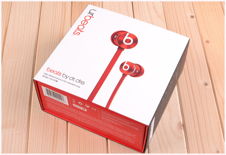Beats by Dr. Dre urBeats Urb In-Ear Headphones Monochromatic Red - Mint made in china grgheadsers.com
