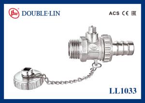 Quality Cap Key On Off Operated HPB 57-3 Brass Drain Ball Valve wholesale