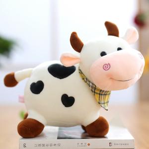 Quality Hand Washable Home Decoration Cow Plush Doll wholesale